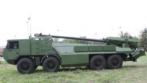 NEXTER Kenalkan CAESAR 8x8 Dengan Dasar Truk Tatra T815-3