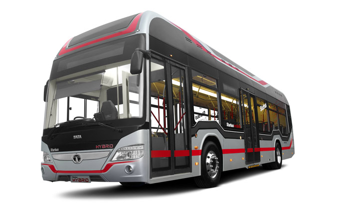 TATA Starbus Hybrid-depan bawah kiri